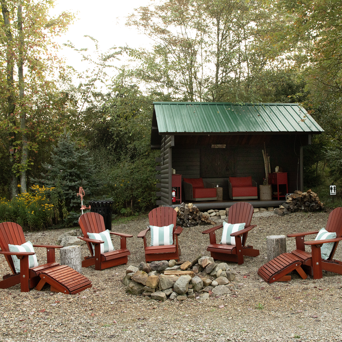 Adirondack Cabin with view of Many Springs Lake,