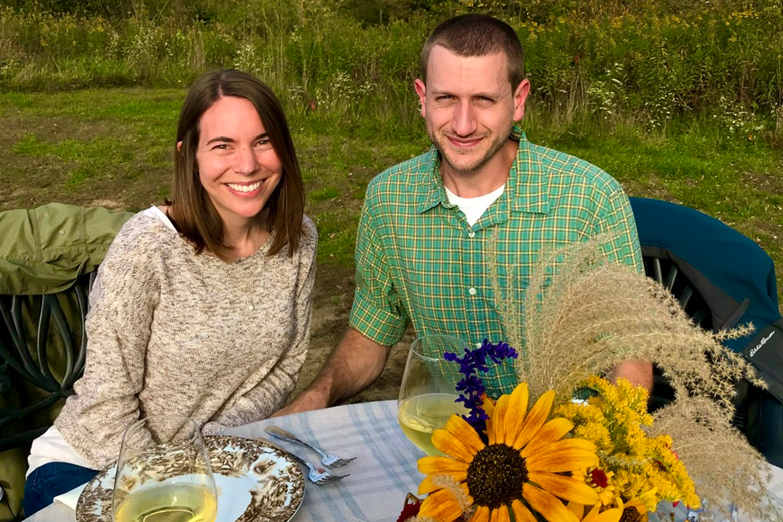 Julianne and her husband