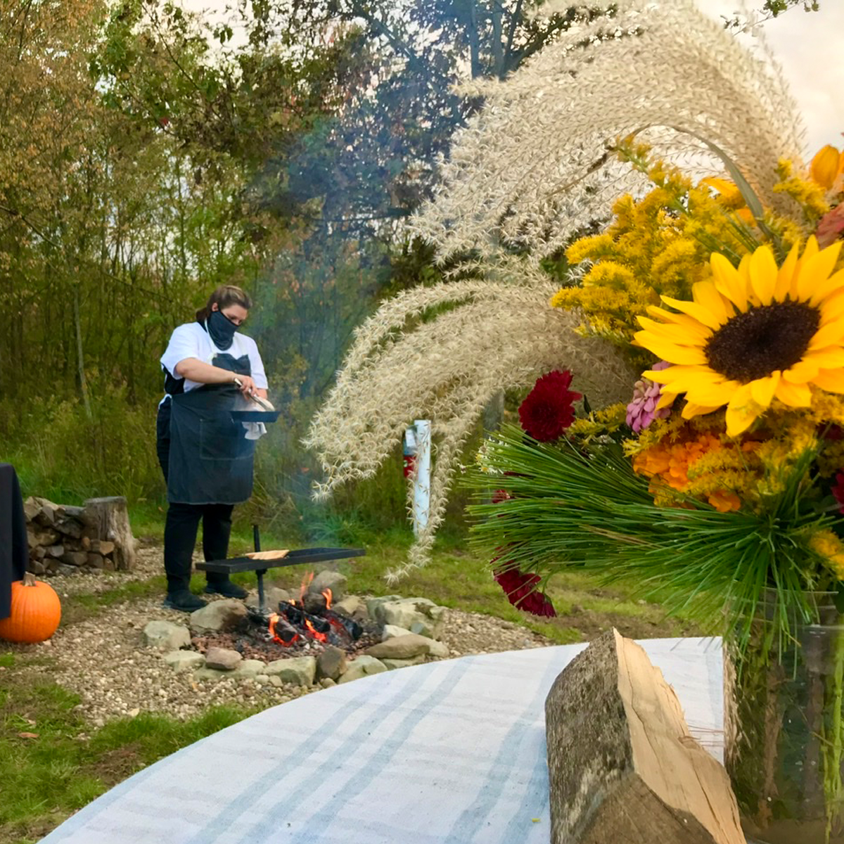Chef Preparing Food